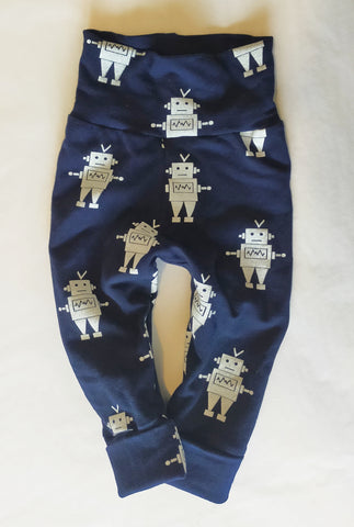 Grow With Me** Navy Robots   Size M 3-18m