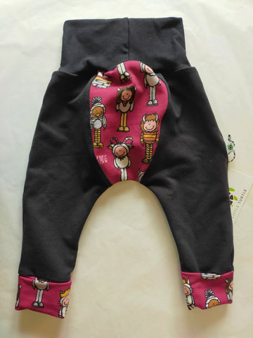 Pants ** Grow With Me ** Wild Things Size 3-12m/Med
