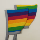 Prem Pixie Hat  -Rainbow Cotton